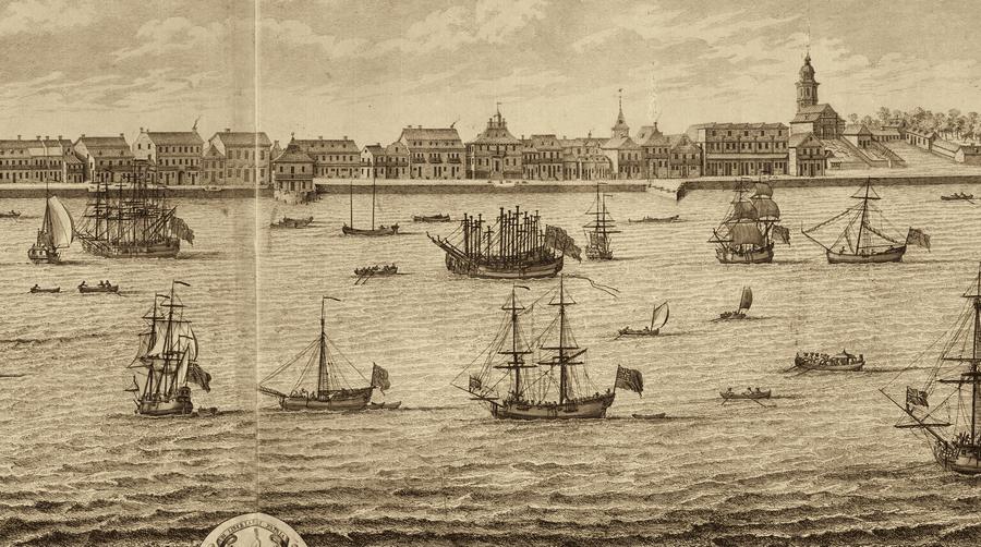 Nassau harbour and waterfront
